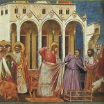 Giotto Scrovegni - Expulsion of the Money Changers
