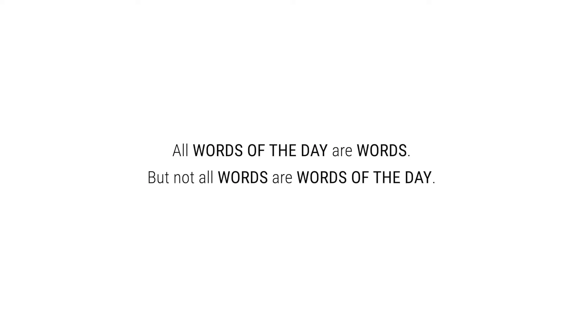 Analogy explaining difference between works and works of the law